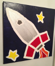 Rocket painting